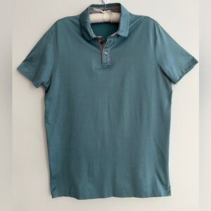 BOSS by Hugo Boss Polo Shirt Short Sleeve Collar Mercerized Cotton Casual Office